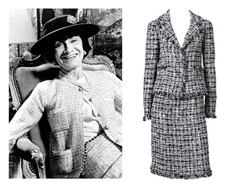 chanel tweed 1930|chanel's tweed.